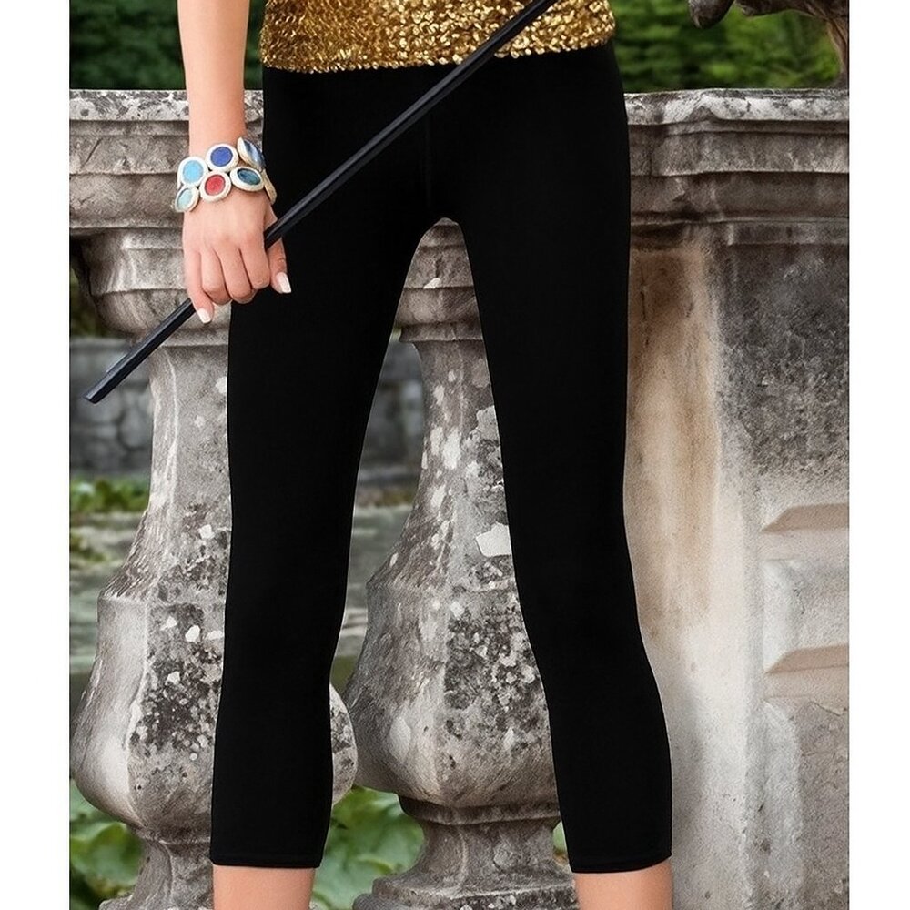 TRASPARENZE  Capri-style Microfibers Leggings 40 Den Black Size SML Tights from
